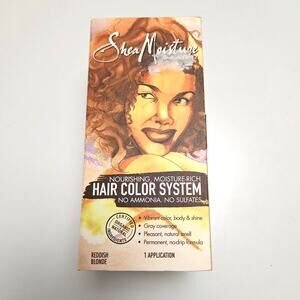 NEW Shea Moisture Hair Color System Dye Reddish Blonde NIB
